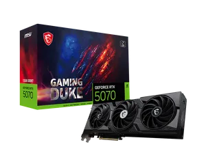 GeForce RTX 5070 12G GAMING DUKE 3X